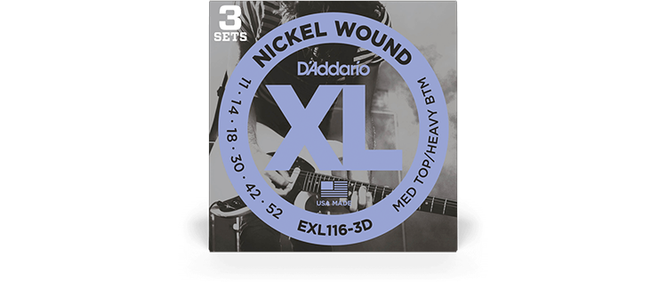 D'Addario EXL116-3D