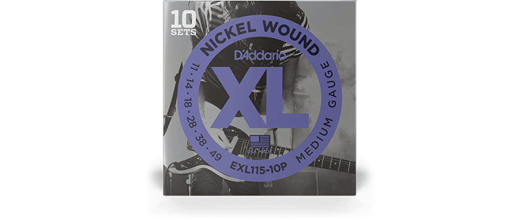 D'Addario EXL115-10P