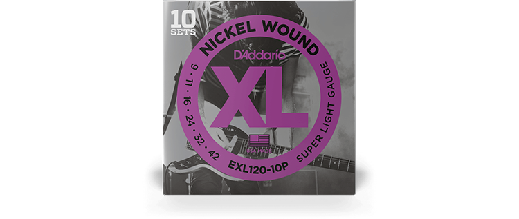D'Addario EXL120-10P