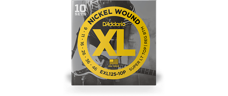 D'Addario EXL125-10P