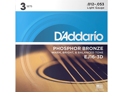D'Addario EJ16-3D