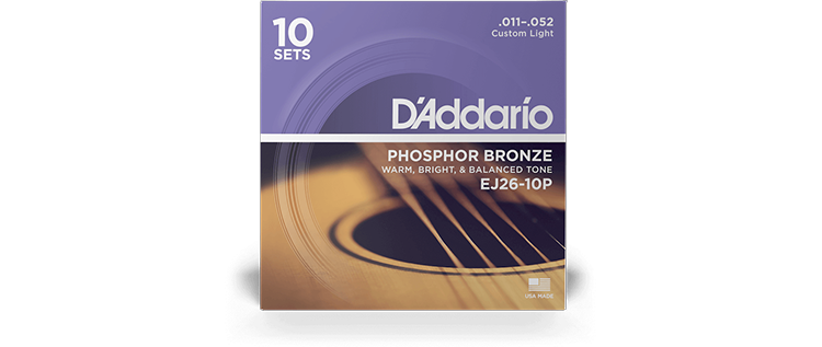 D'Addario EJ26-10P