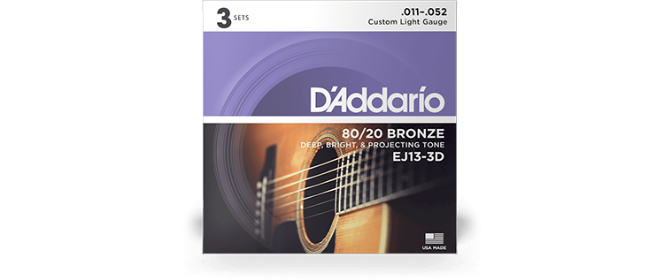 D'Addario EJ13-3D