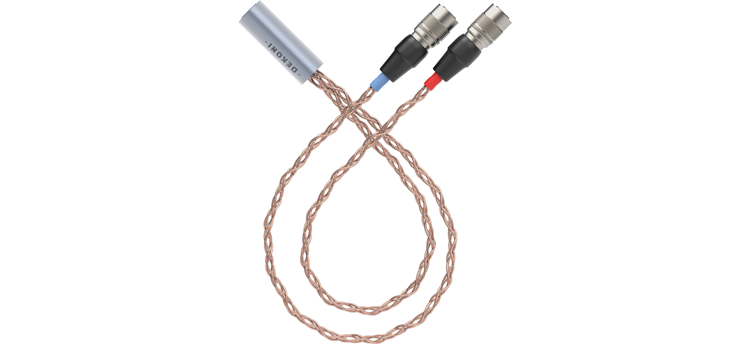 Dekoni Audio Ensemble DCA Hirose plugs Braided PCUHD Y-Split 