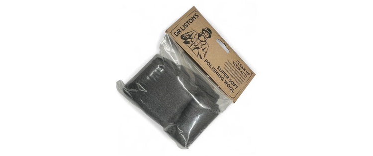 Dr. Liston's Super Soft Polishing Wool steel wool