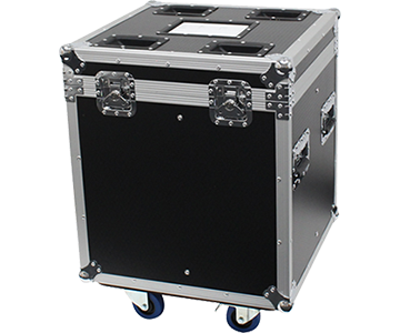 Elumen8 Par Can / Virtuoso Zoom Lens x 4 Flight Case