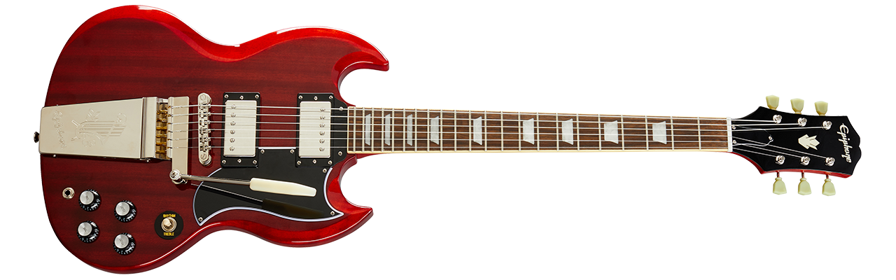 Epiphone SG Standard 60s Maestro Vibrola Vintage Cherry