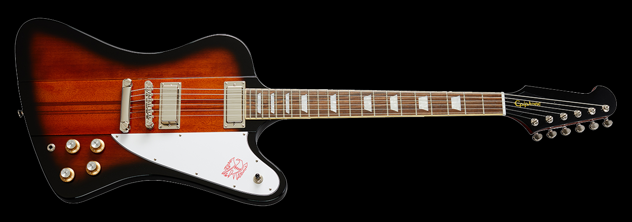 Epiphone Firebird Vintage Sunburst LN132769 EIFBVSNH1 SCAN UK