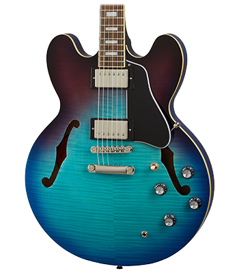 Epiphone ES-335 Figured Blueberry Burst
