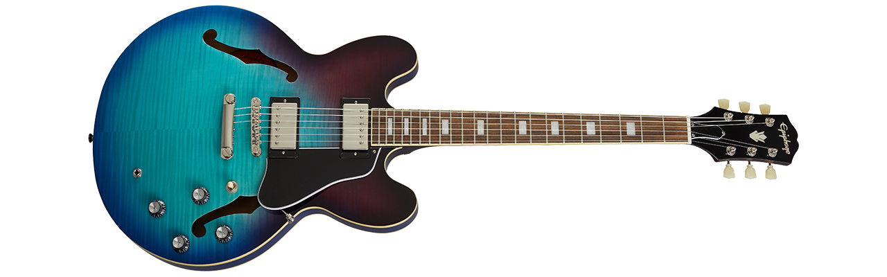 Epiphone ES-335 Figured Blueberry Burst LN132772 - EIES335FBBBNH1