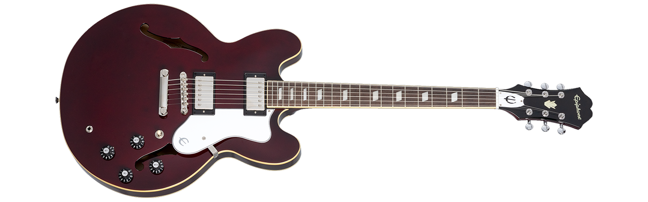 Epiphone Noel Gallagher Riviera Dark Wine Red