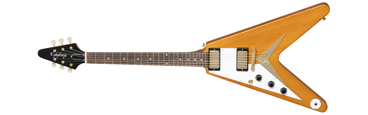 Epiphone 1958 Korina Flying V Left-Handed