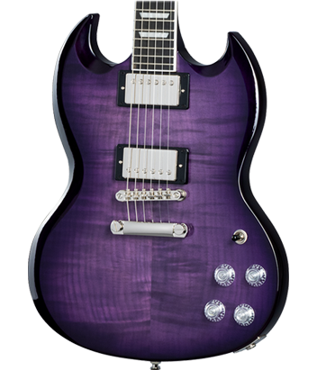 Epiphone SG Modern Figured Purple Burst