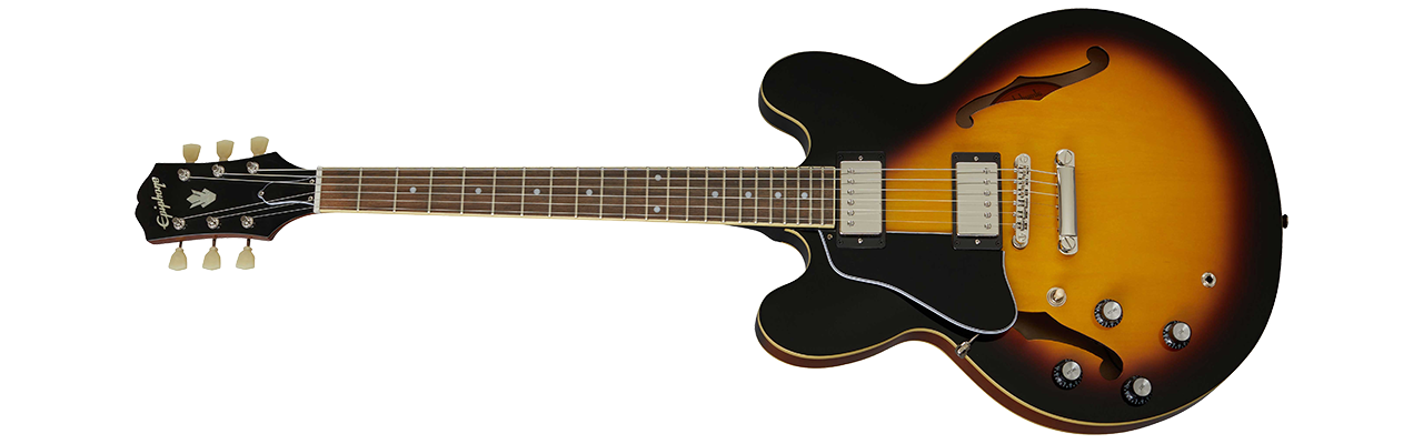 Epiphone ES-335 Left-Handed Vintage Sunburst
