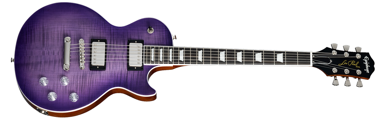 Epiphone Les Paul Modern Figured Purple Burst 