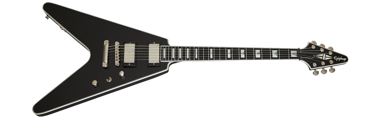 Epiphone Flying V ブラック 2003年製 emgピックアップ Epiphone by