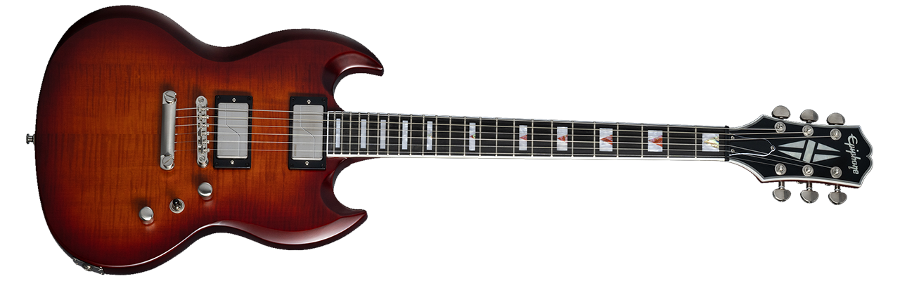 Epiphone Prophecy SG Aged Bengal Tiger Burst