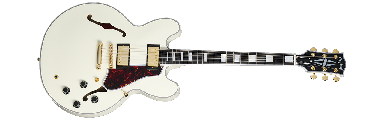 Epiphone 1959 ES-355 (Incl. Hard Case) Classic White LN150145