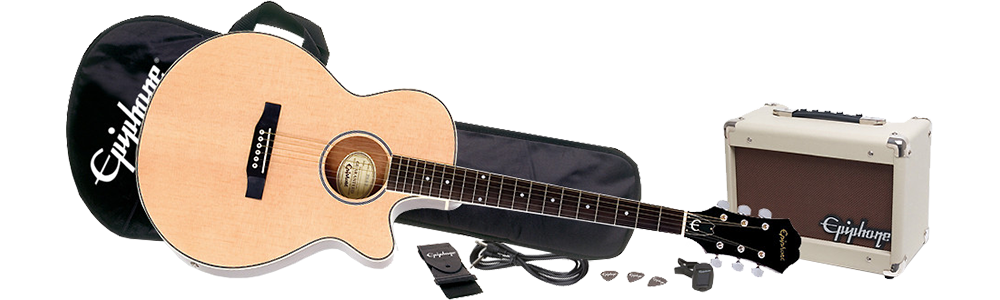 Epiphone PR-4E Acoustic Electric Player Pack Natural