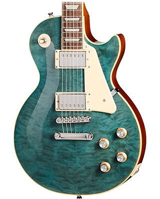 Epiphone Les Paul Standard 60s Quilt Trans Blue
