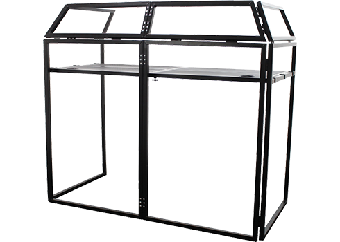 Equinox Aluminium Lightweight DJ Booth System MKII