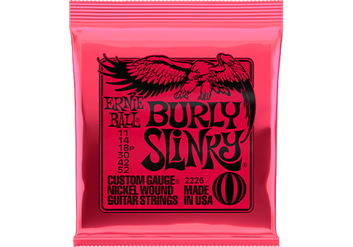 Burly Slinky Nickel Wound Electric Guitar Strings 11 52