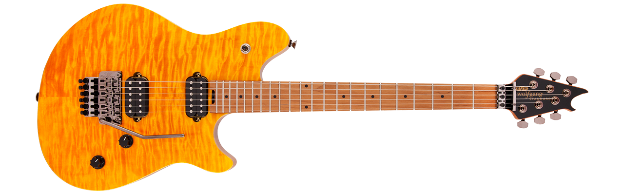 EVH Wolfgang WG Standard QM Transparent Amber