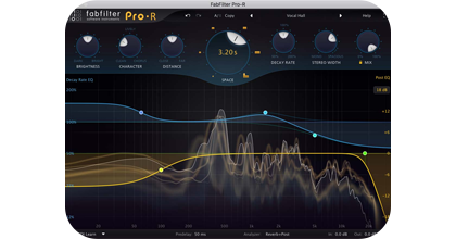 FabFilter Pro-R Reverb Plug-In Software