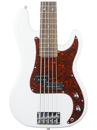 Fairclough P5-Bass Vintage White