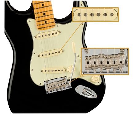 Fender - American Professional II Stratocaster - Black