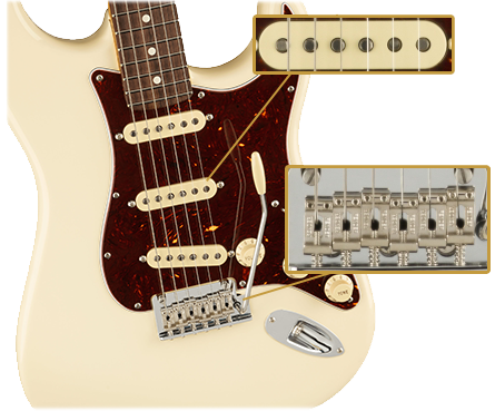 Fender - American Professional II Stratocaster - Olympic White