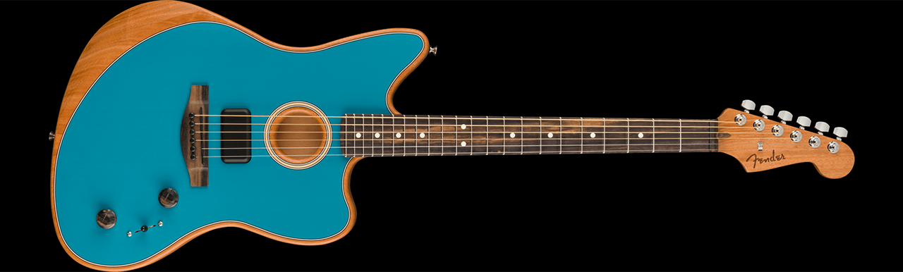 Fender American Acoustasonic Jazzmaster (Ocean Turquoise)