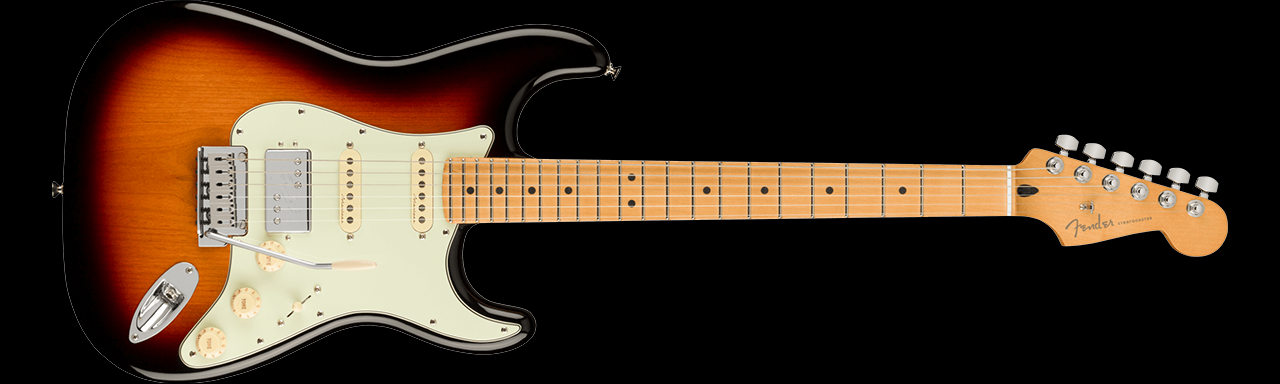 Fender Player Plus Stratocaster® HSS, Maple Fingerboard, 3-Colour Sunburst