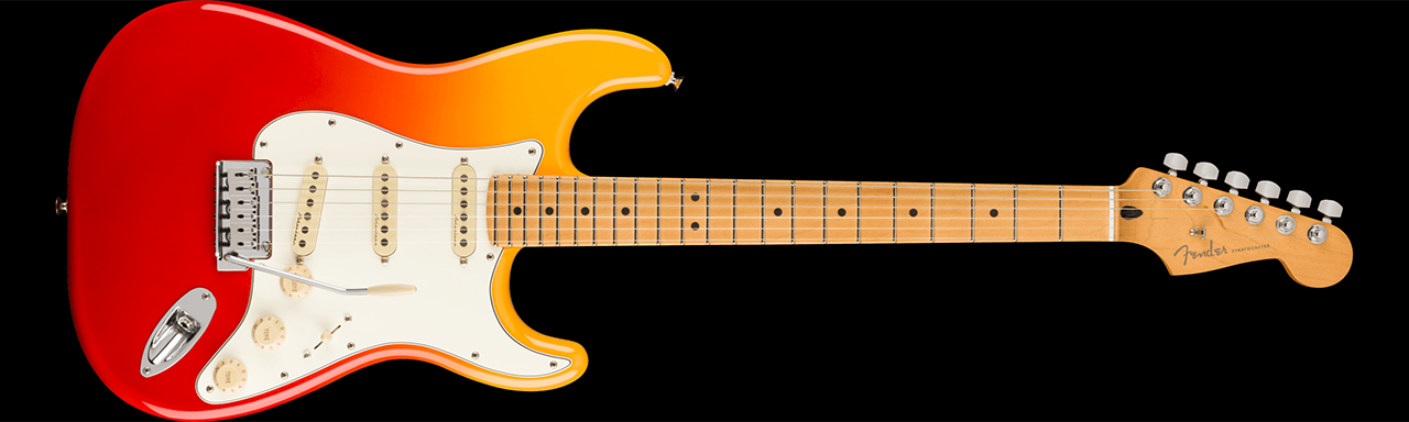 Fender Player Plus Stratocaster® , Maple Fingerboard, Tequila Sunrise