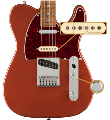 Fender Player Plus Nashville Telecaster (Aged Candy Apple Red)