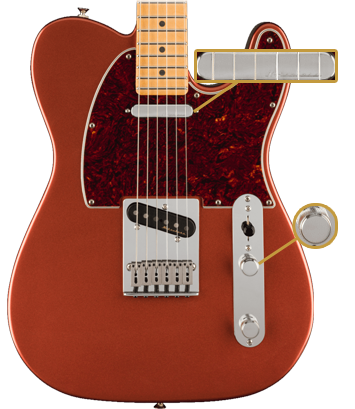 Fender Player Plus Telecaster (Aged Candy Apple Red)