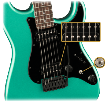 Fender Boxer Series Stratocaster HH (Sherwood Green Metallic)