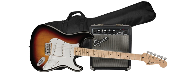 FSR Stratocaster® Pack (3-Colour Sunburst)