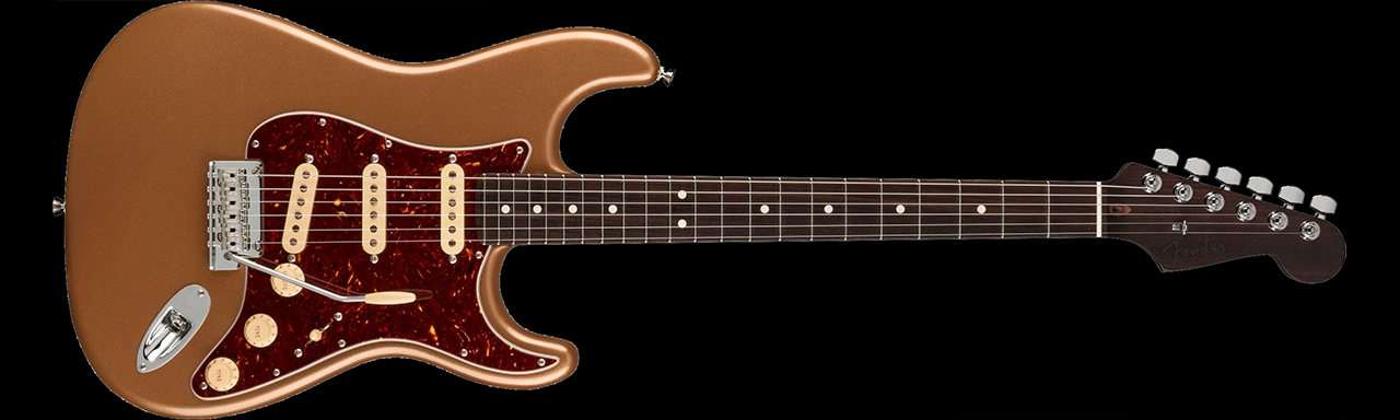 Fender - American Professional II Stratocaster - Firemist Gold