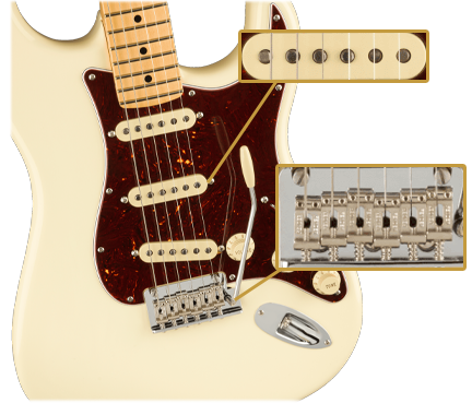 Fender - American Professional II Stratocaster - Olympic White