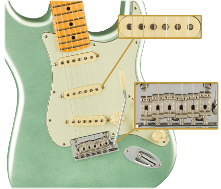 Fender - American Professional II Stratocaster - Mystic Surf Green