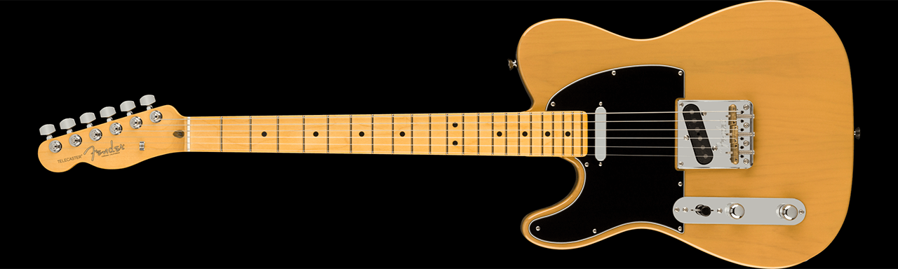 Fender - American Professional II Telecaster Left-Hand - Butterscotch Blonde