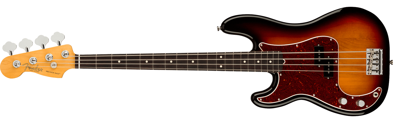 American Professional II Precision Bass Left-Hand (3-Colour Sunburst)