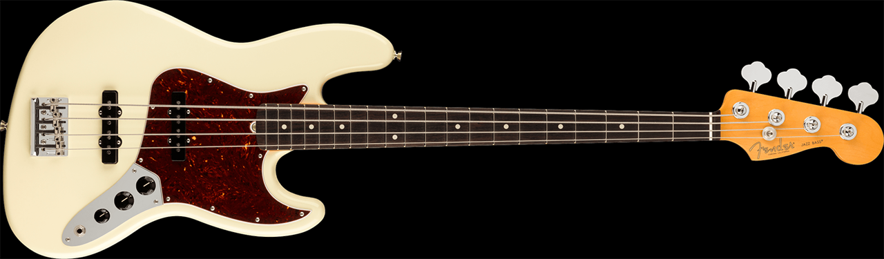 Fender - American Professional II Jazz Bass - Olympic White with