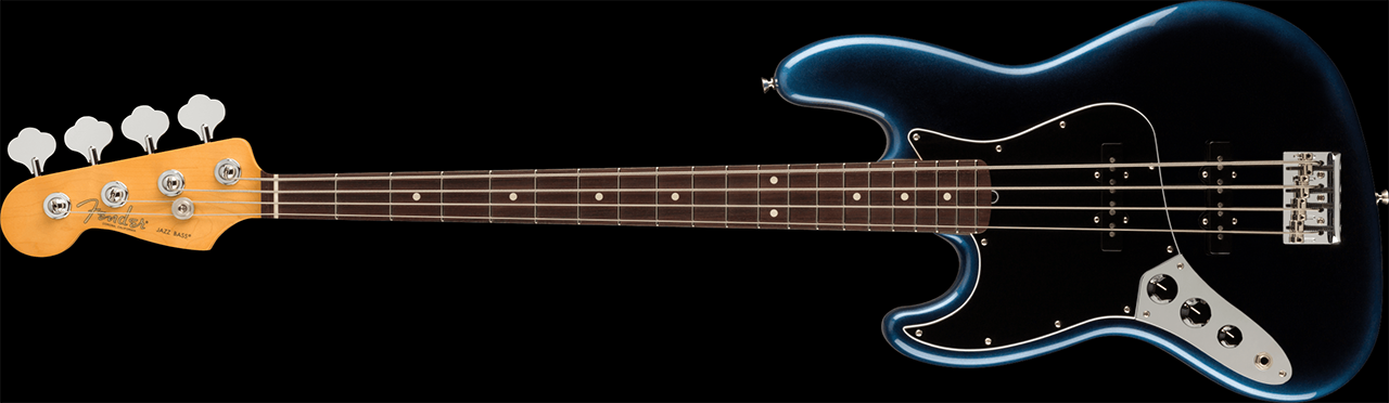 Fender American Professional II Jazz Bass Left-Hand Dark Night