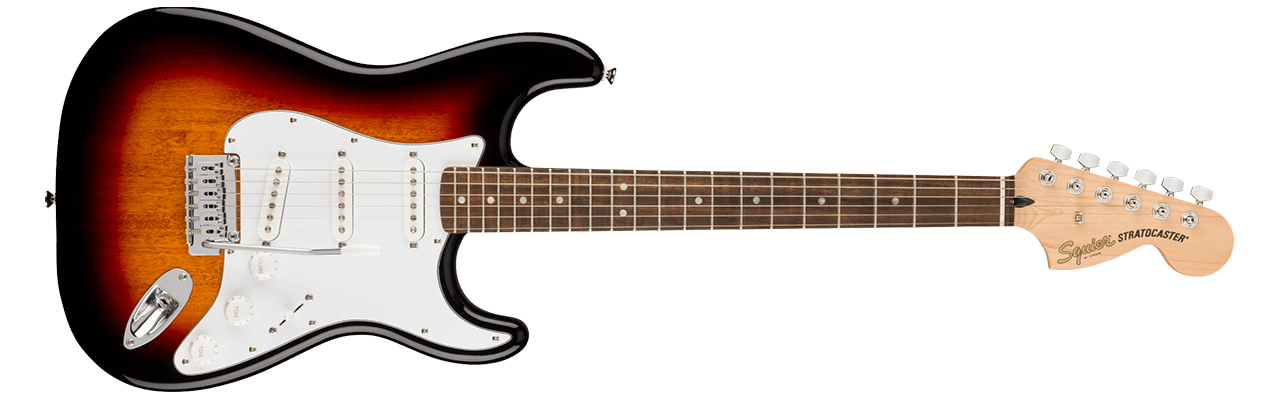 Squier - Affinity Strat, 3-Colour Sunburst LN122069 - 0378000500