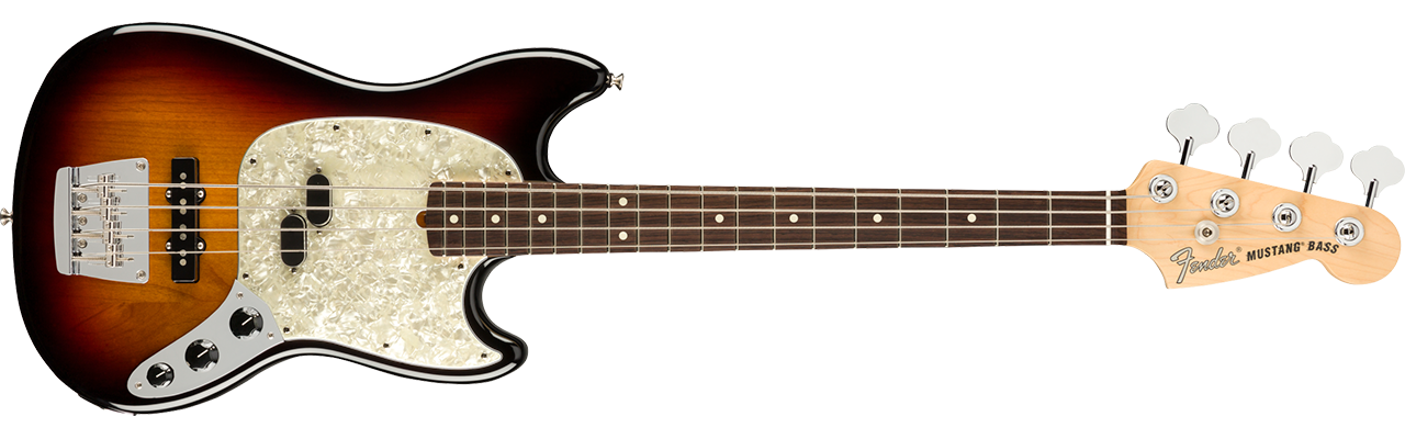 Fender American Performer Mustang Bass 3-Colour Sunburst