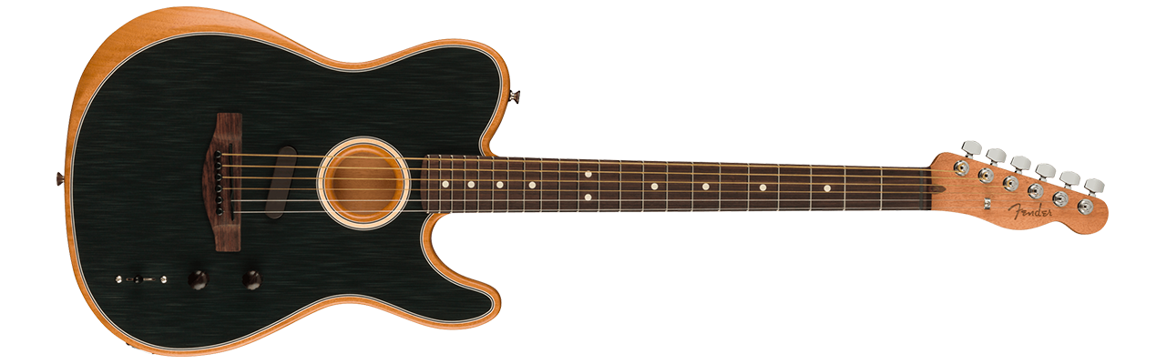Acoustasonic Player Telecaster (Brushed Black)