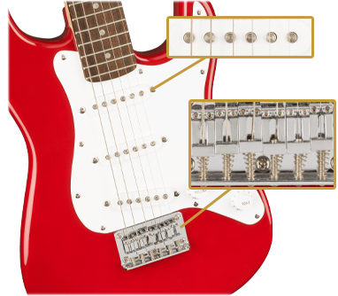 Squier Mini Stratocaster Dakota Red