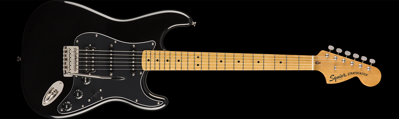 Squier Classic Vibe '70s Stratocaster HSS (Black)
